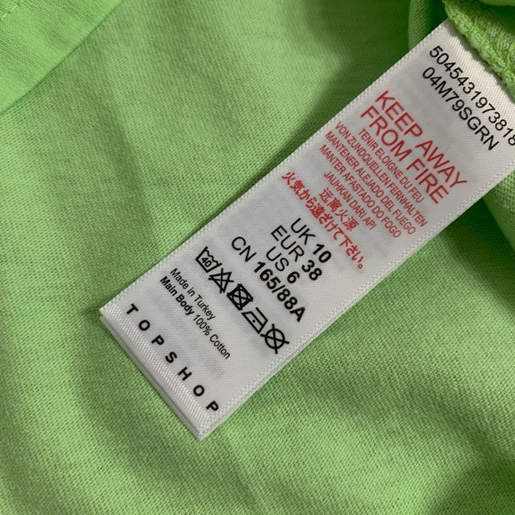 TOPSHOP S/S Paw Graphic Crew Neck Tee T-Shirt - Picture 6 of 7